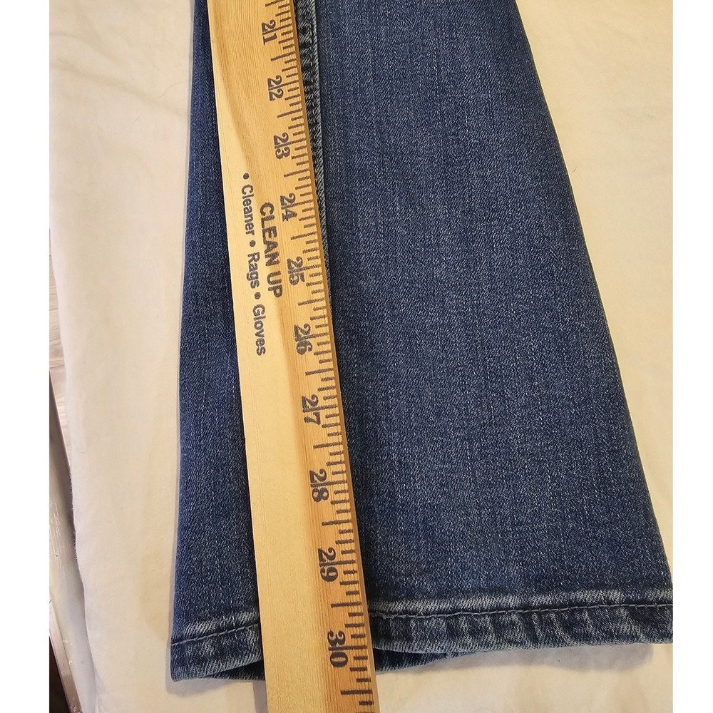 Abercrombie & Fitch Slim Straight Ultra High Rise Jeans Blue 30 10R 155D1273 - Picture 7 of 7